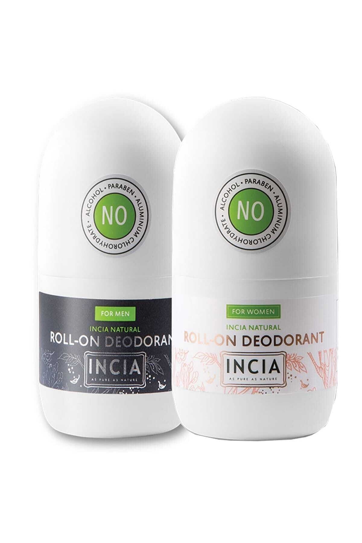 Incia Doğal Roll-on Deodorant Set Deodorantset
