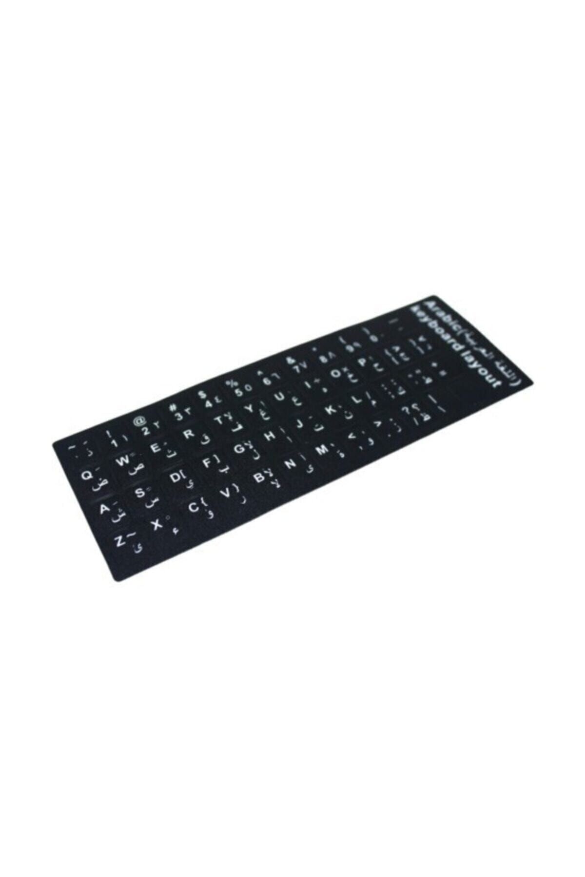 HADRON Hn3219 Klavye Stıcker Tuş Takımı Arapça Q