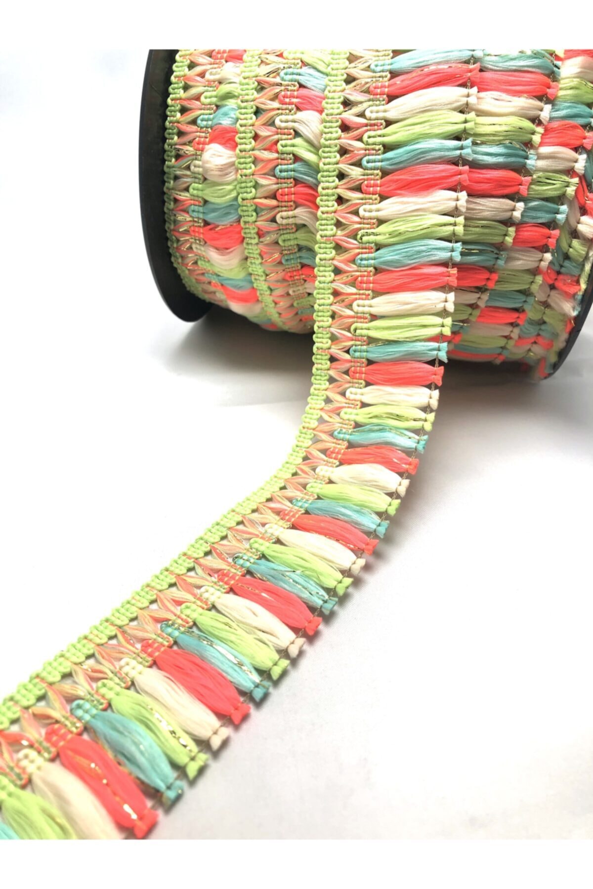 ÇiçekTuhafiye Saçak Püskül Renkli