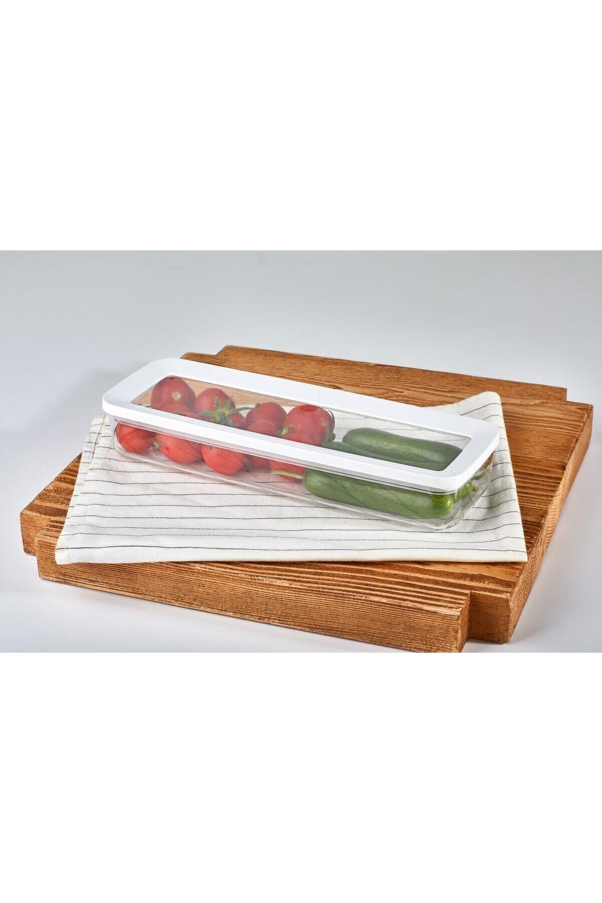 VİP AHMET Dikdörtgen Saklama Kabı Sığ 4x750 Ml