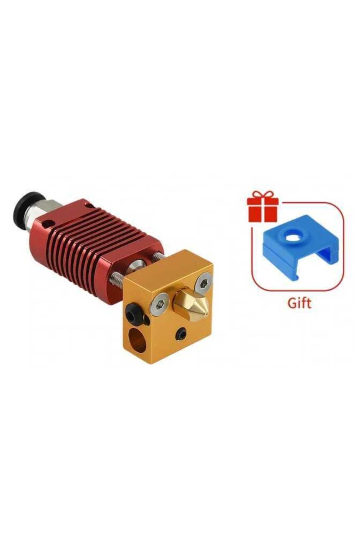 Robo90 3d Printer Creality Cr10/mk8 Hotend/extruder Seti-kırmızı-ender 3/pro/v2