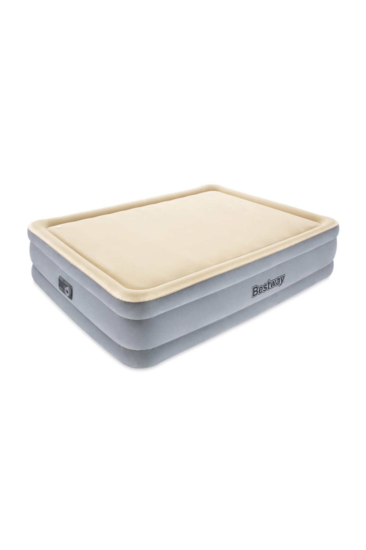 Muhcu Home Bestway Çift Kişilik Yatak Bej-gri 67486