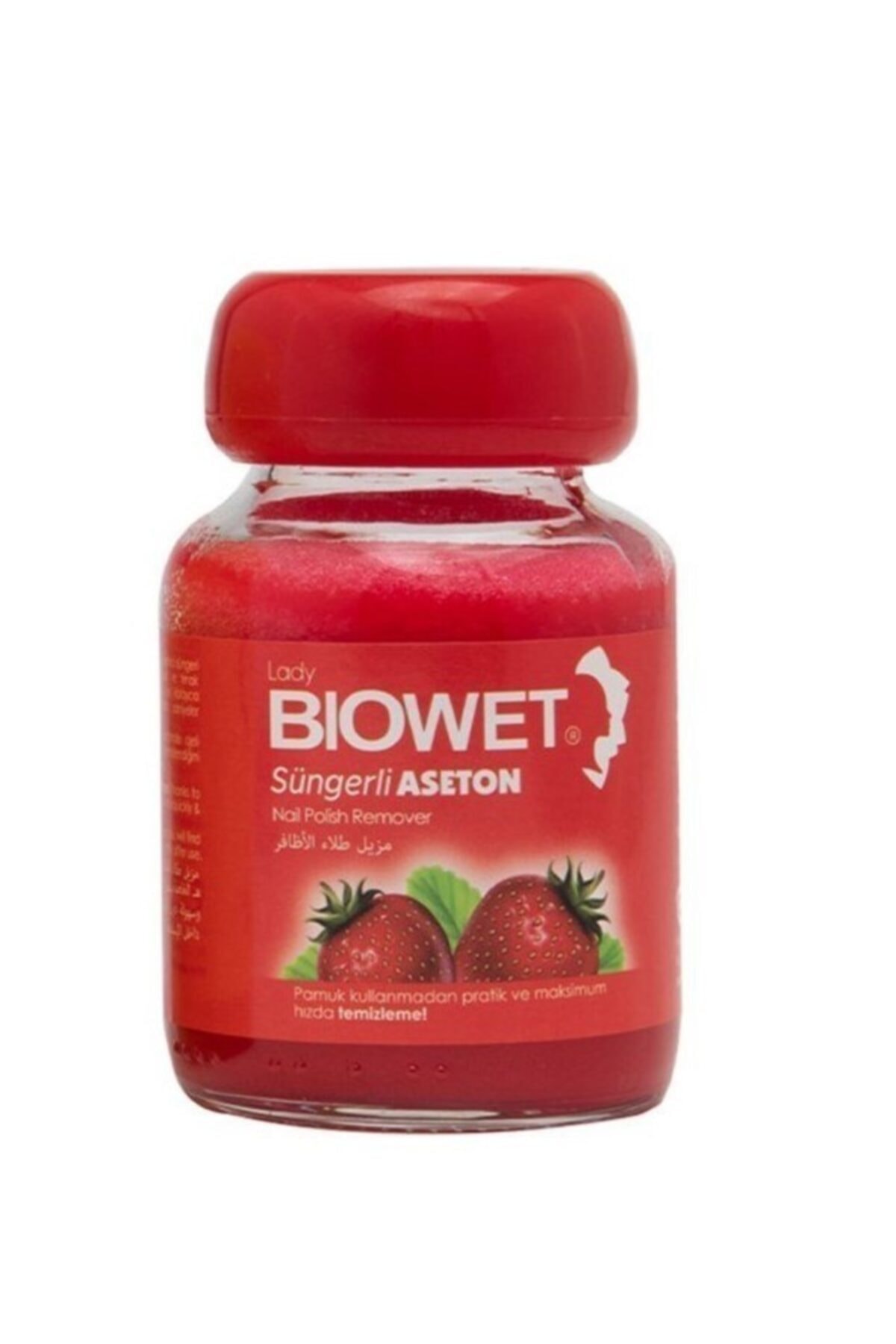 biowet Süngerli Aseton Çilek 75 ml