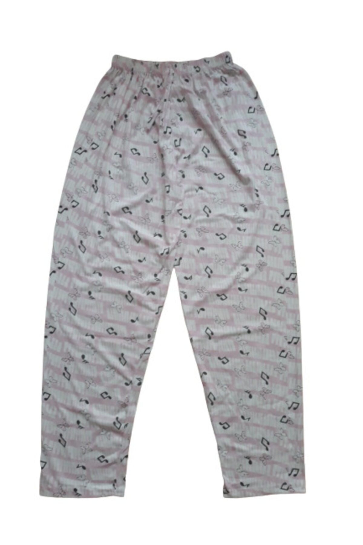 Rashoo Kadın Nota Desenli Pembe Pijama Altı