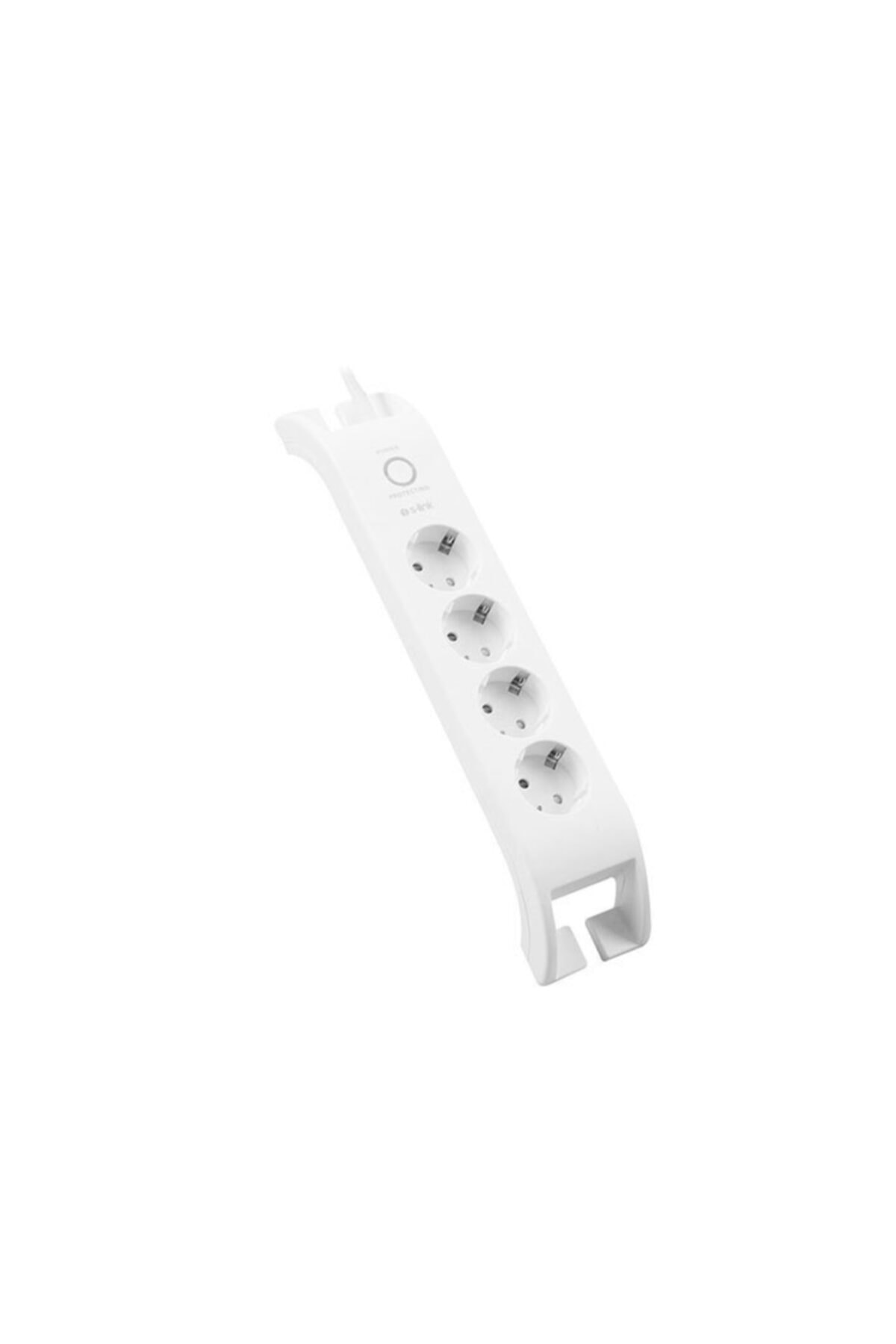 SLINK Spg3040 2m 3g1.5mm2 900 Joule 4lü Akım Korumalı Beyaz Priz