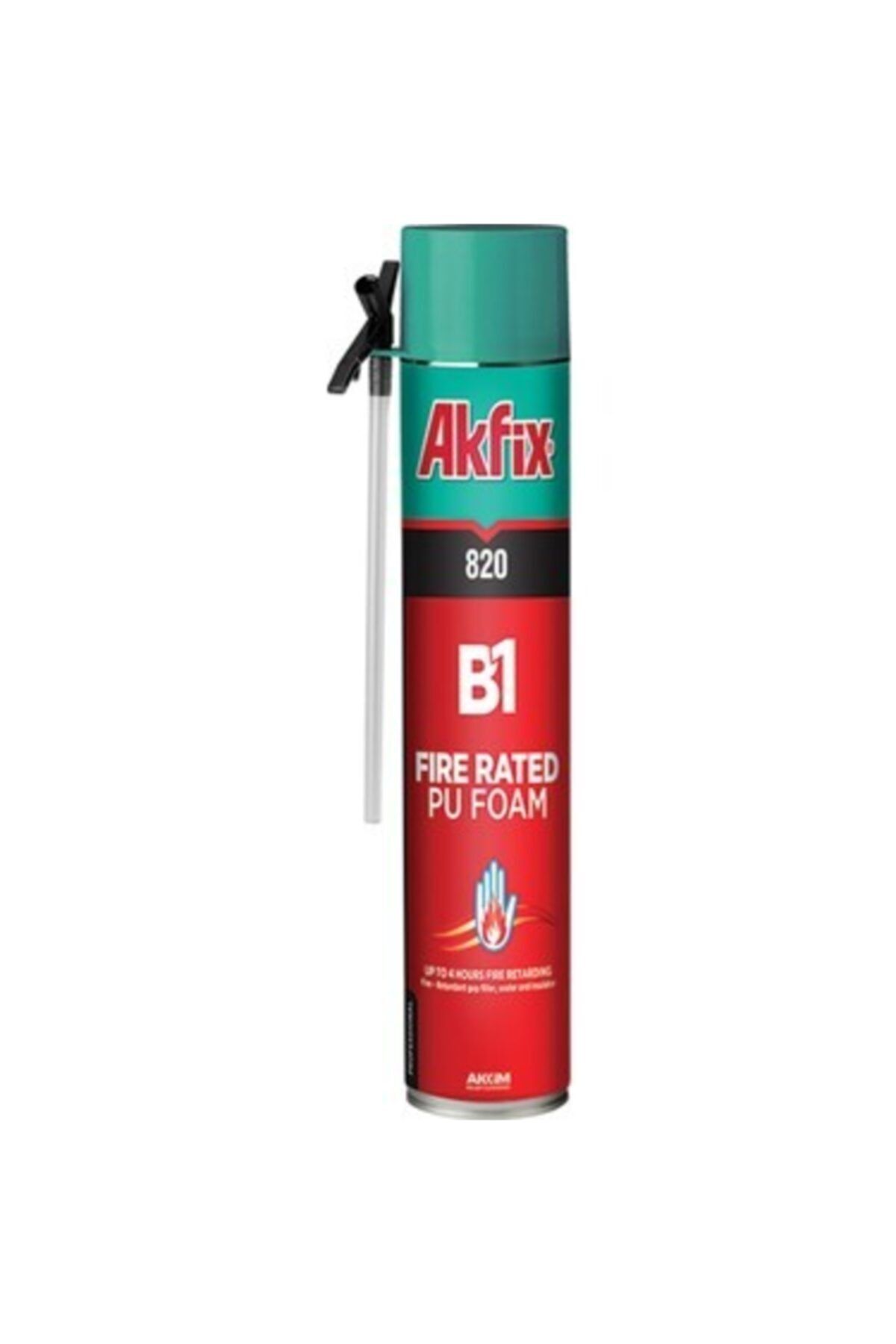 Akfix 820 Yangına Dayanıklı B1 Poliüretan Köpük 850gr