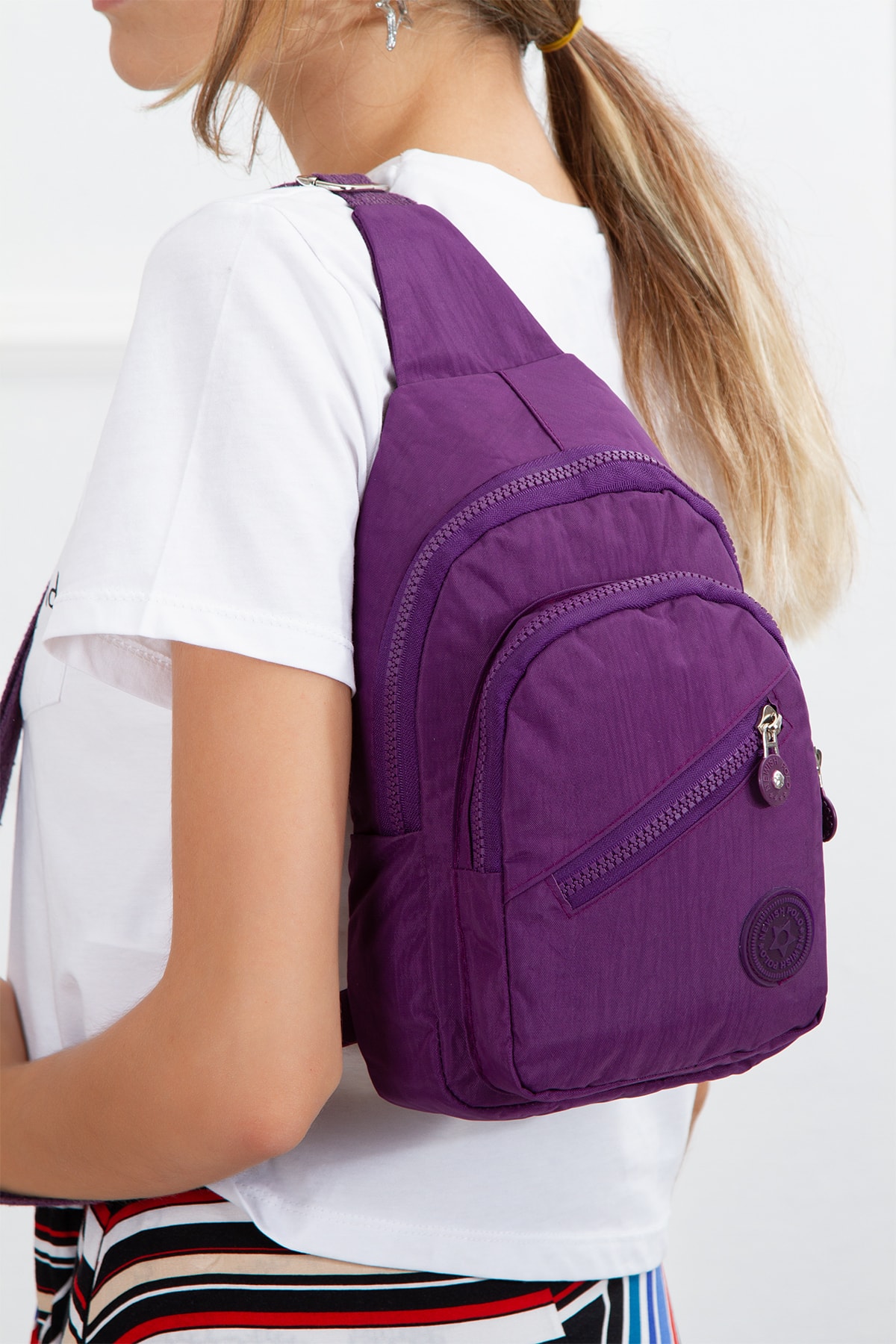 Newish Polo Klinkır Bodybag Göğüs Çantası