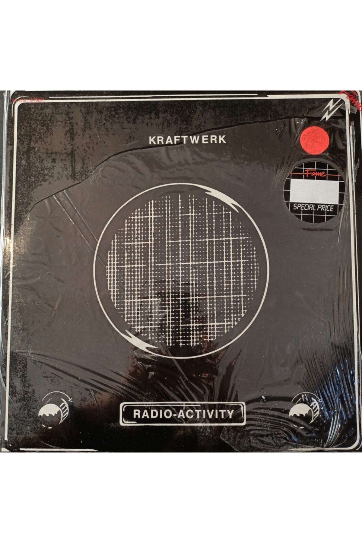 mazi plak Kraftwerk Radio-activity Orijinal Dönem Baskı 33'lük Plak