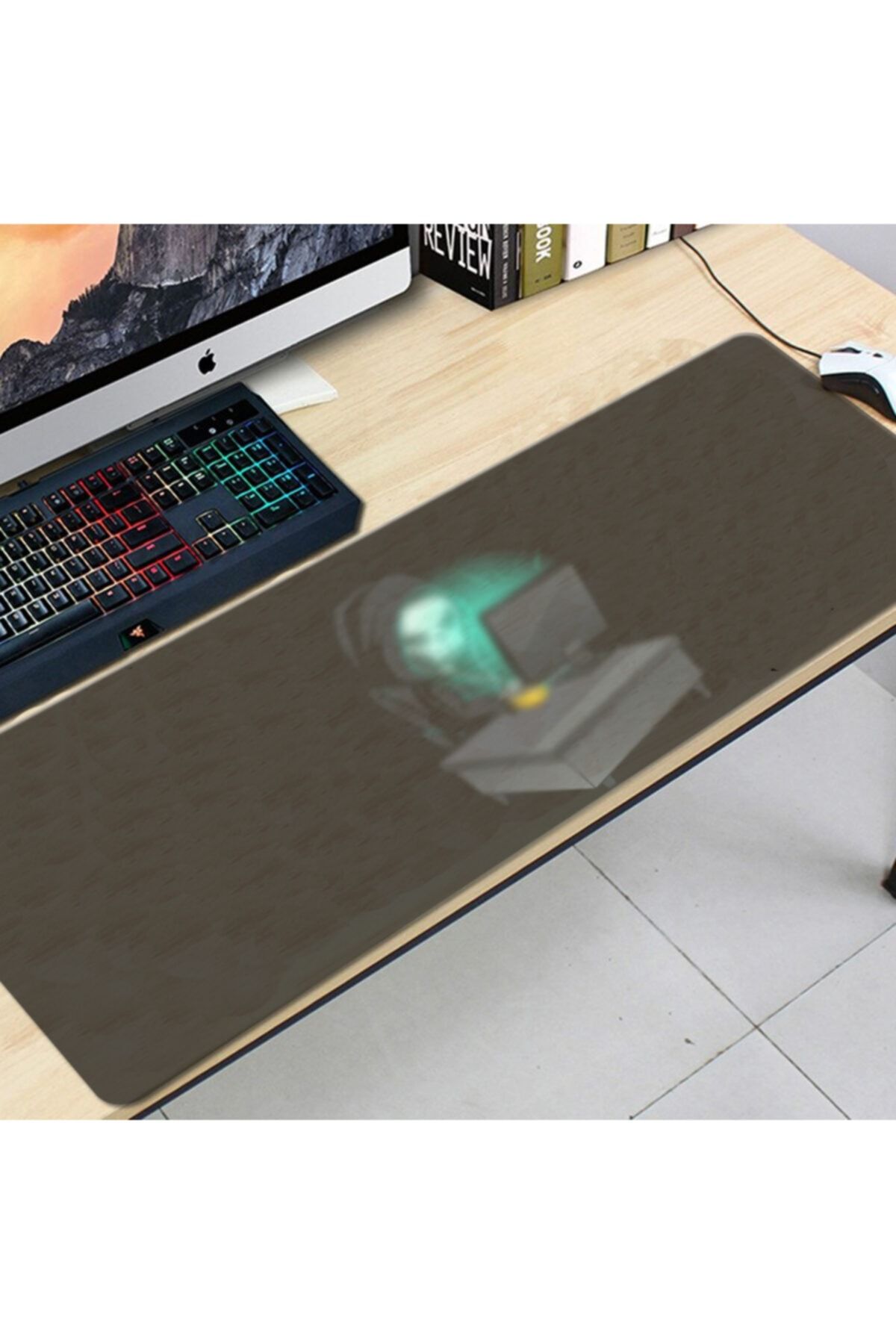 FİTGAME 90x40 Xxl Hacker 3mm Kauçuk Gaming Mouse Pad