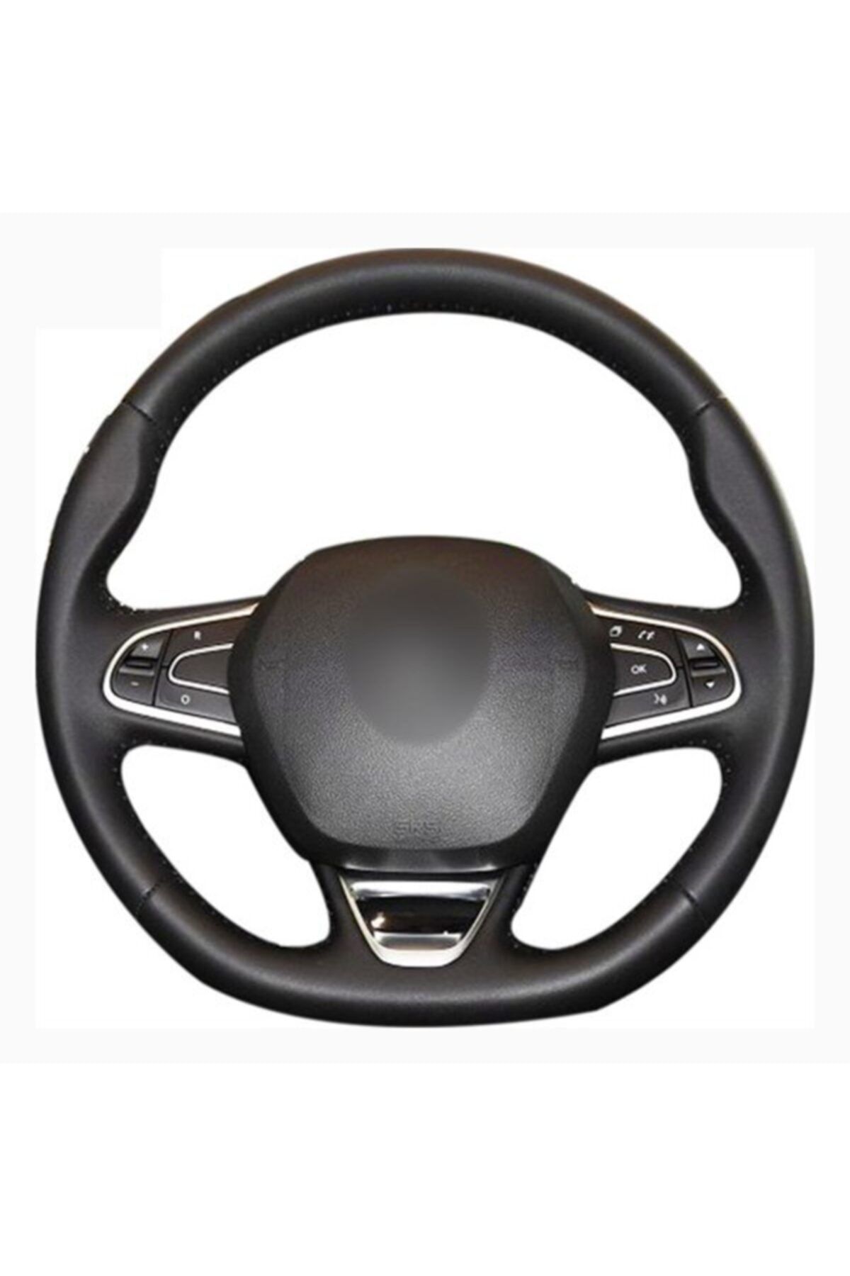 Fox Renault Scenic Deri Direksiyon Kılıfı Araca Özel Dikmeli Dikişli