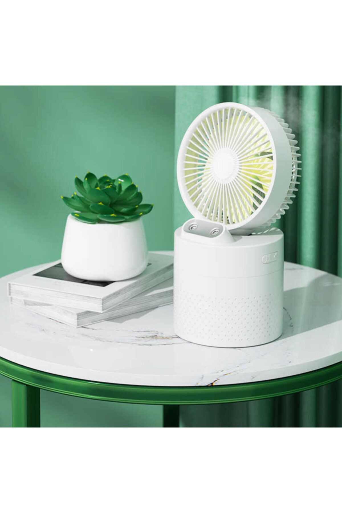 CoverStation Hava Nemlendirici Fan Buhar Makinası Ultra Sessiz Çalışma 3 Kademe Fan Gücü 13 Saate Çalışma Süresi