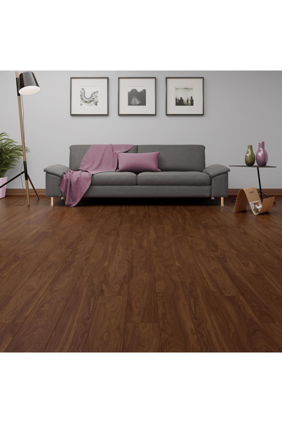 Çamsan Parke Çamsan Avangard Italyan Cevizi 10mm Laminant Parke