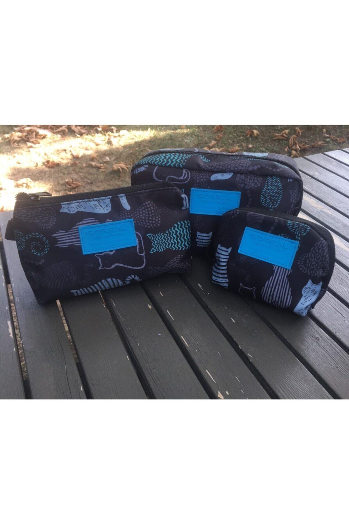 GoReal Cats Makyaj Çanta Set
