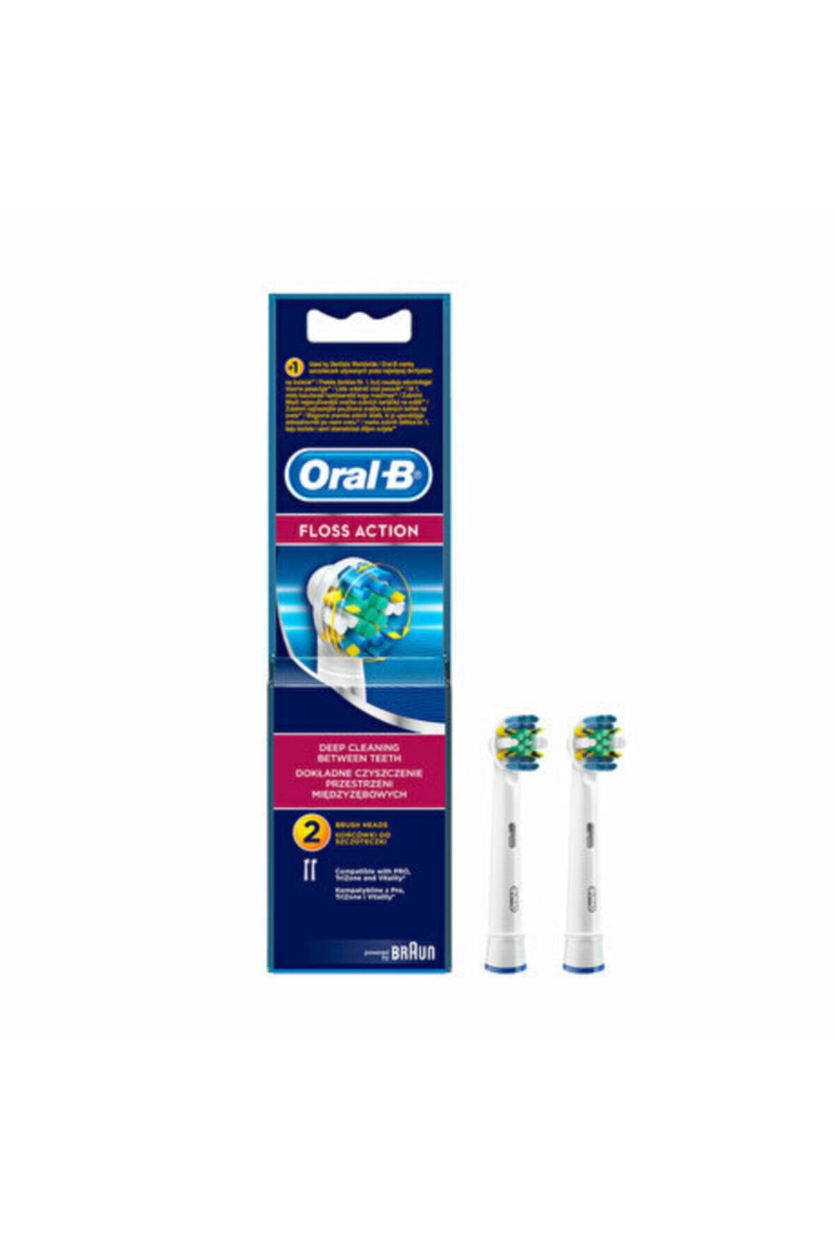 OralB Diş Fırçası Yedek Başlık Floss Action 2'li