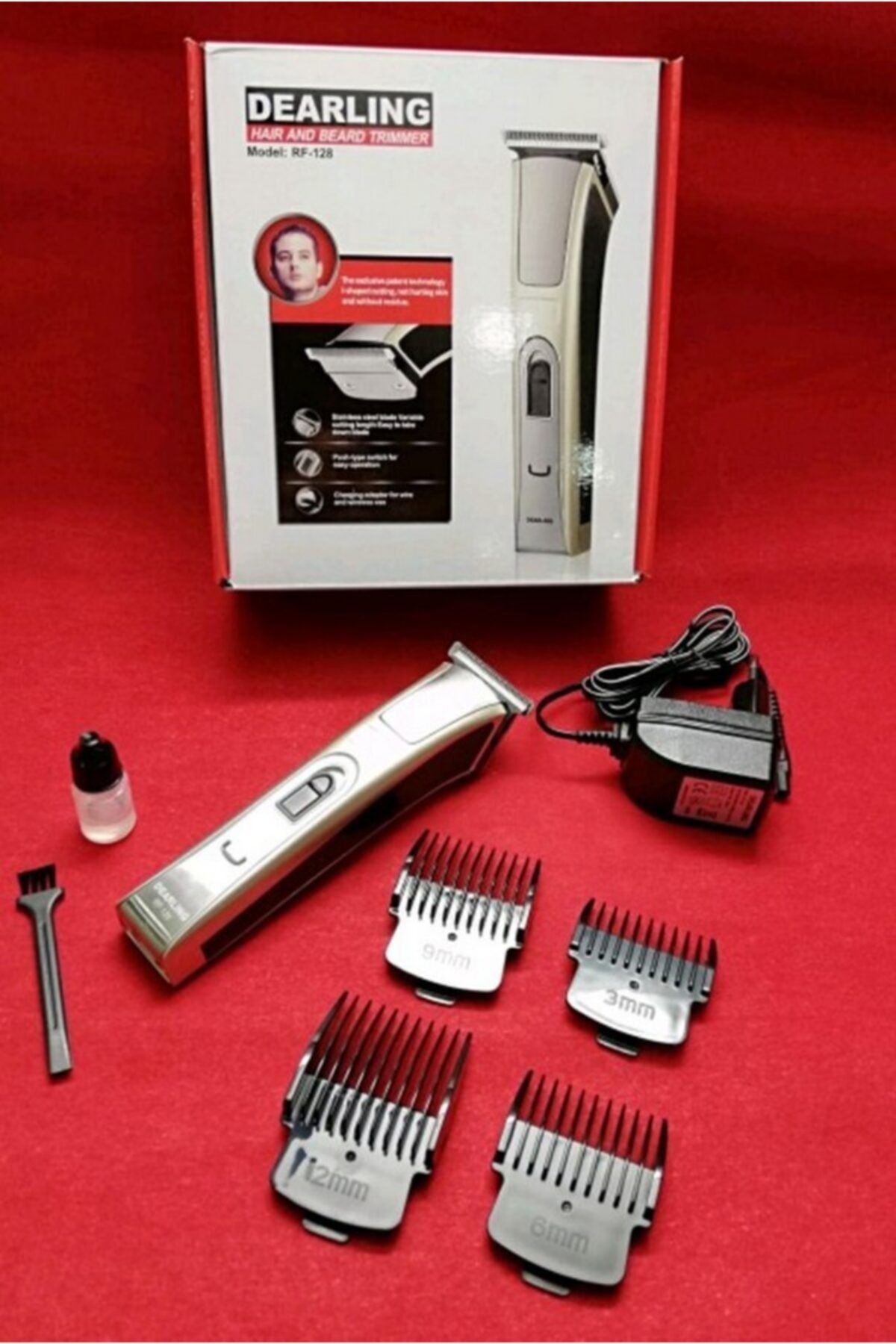 esilay shop Dearling Rf-128 Profesyonel Saç Sakal Traş Makinesi