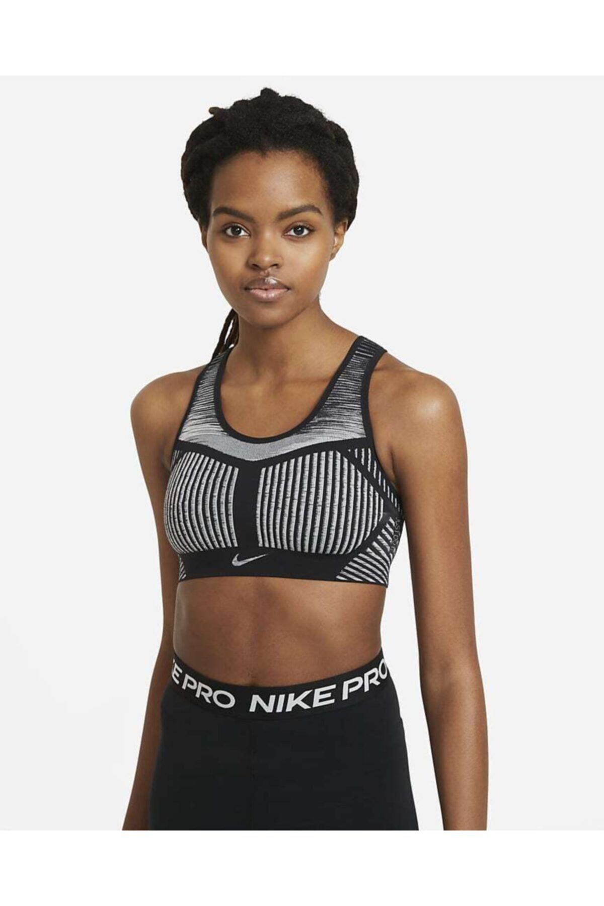 Nike Yüksek Destekli Dolgusuz Kadın Spor Sütyeni Fe Nom Flyknit