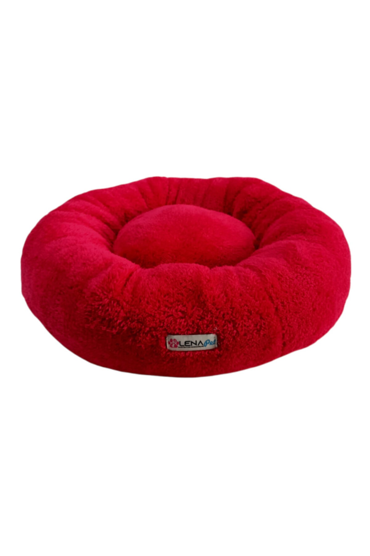 Lena Pet Welsoft Simit Kedi Ve Köpek Yatağı 50x50cm Fuşya