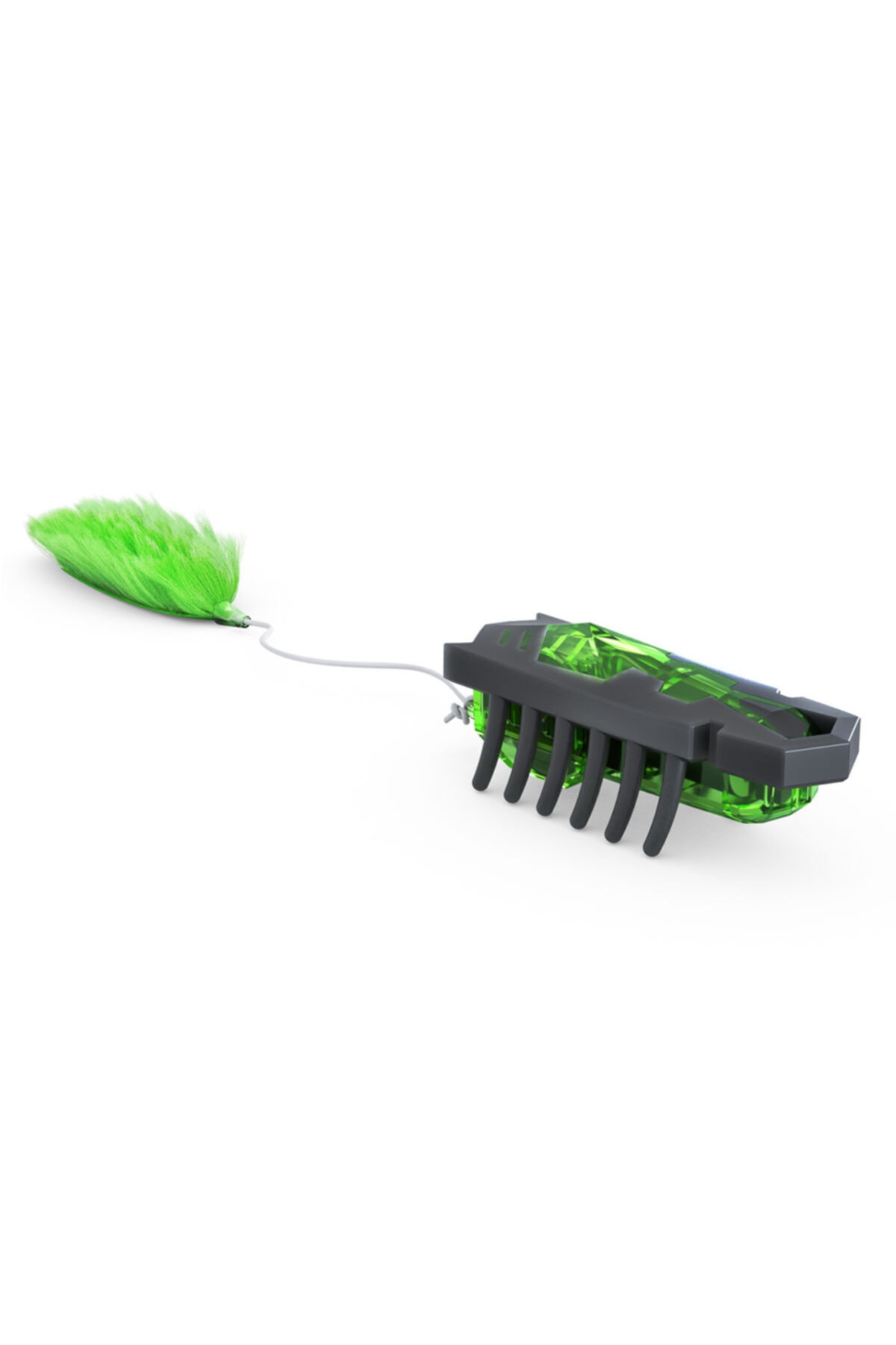 Hexbug Neco Toys Nano Tüylü Kedi Oyuncağı - Yeşil Siyah