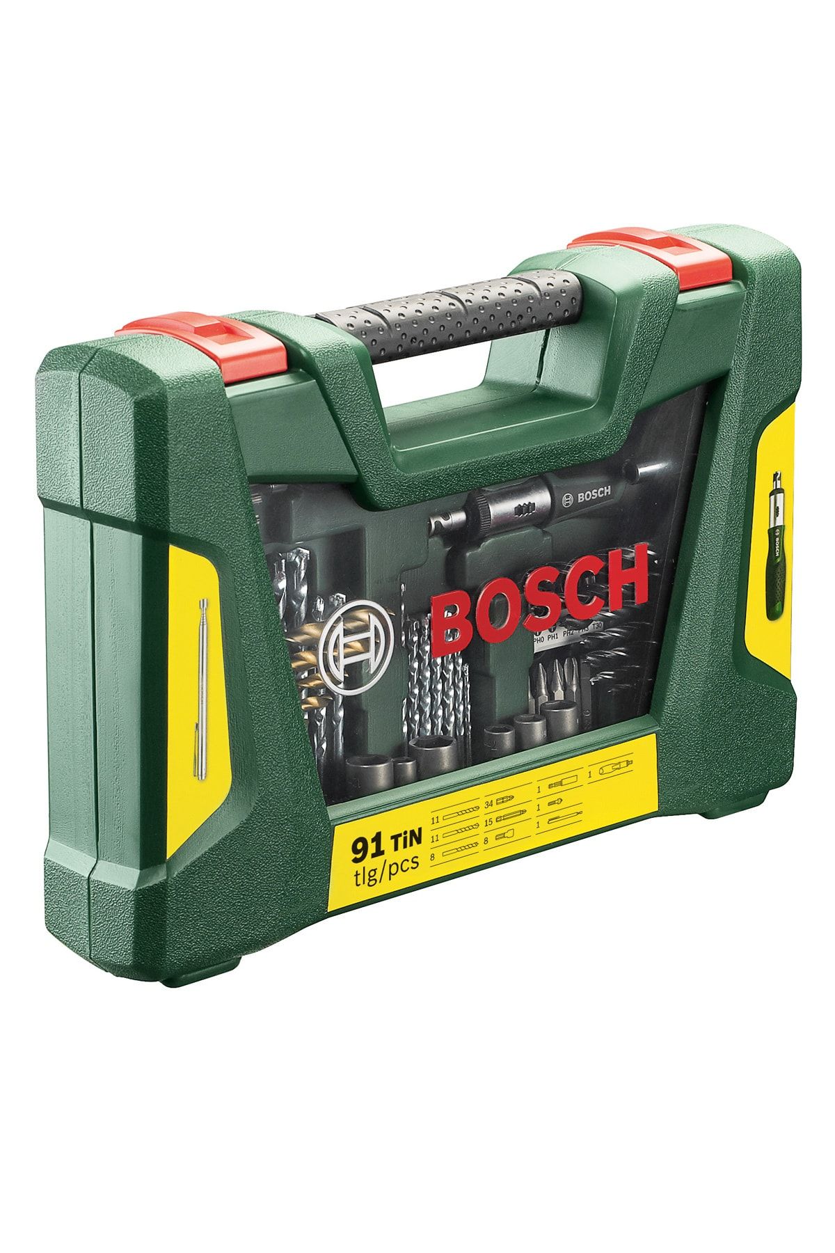 Bosch V-line 91 Parça Vidalama & Matkap Ucu Seti
