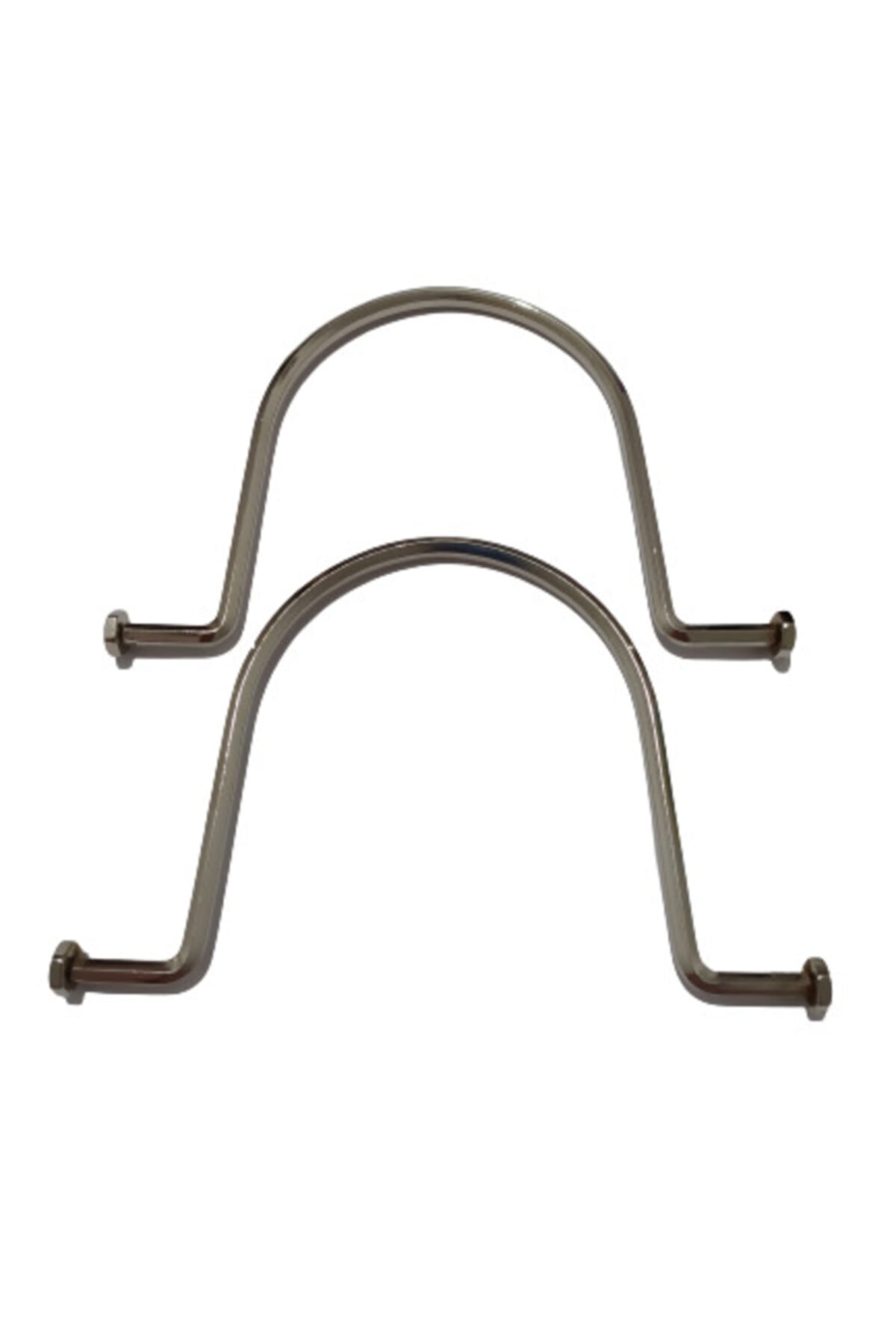RDN Metal Vidalı Model Gümüş Çanta Sapı (11 Cm)