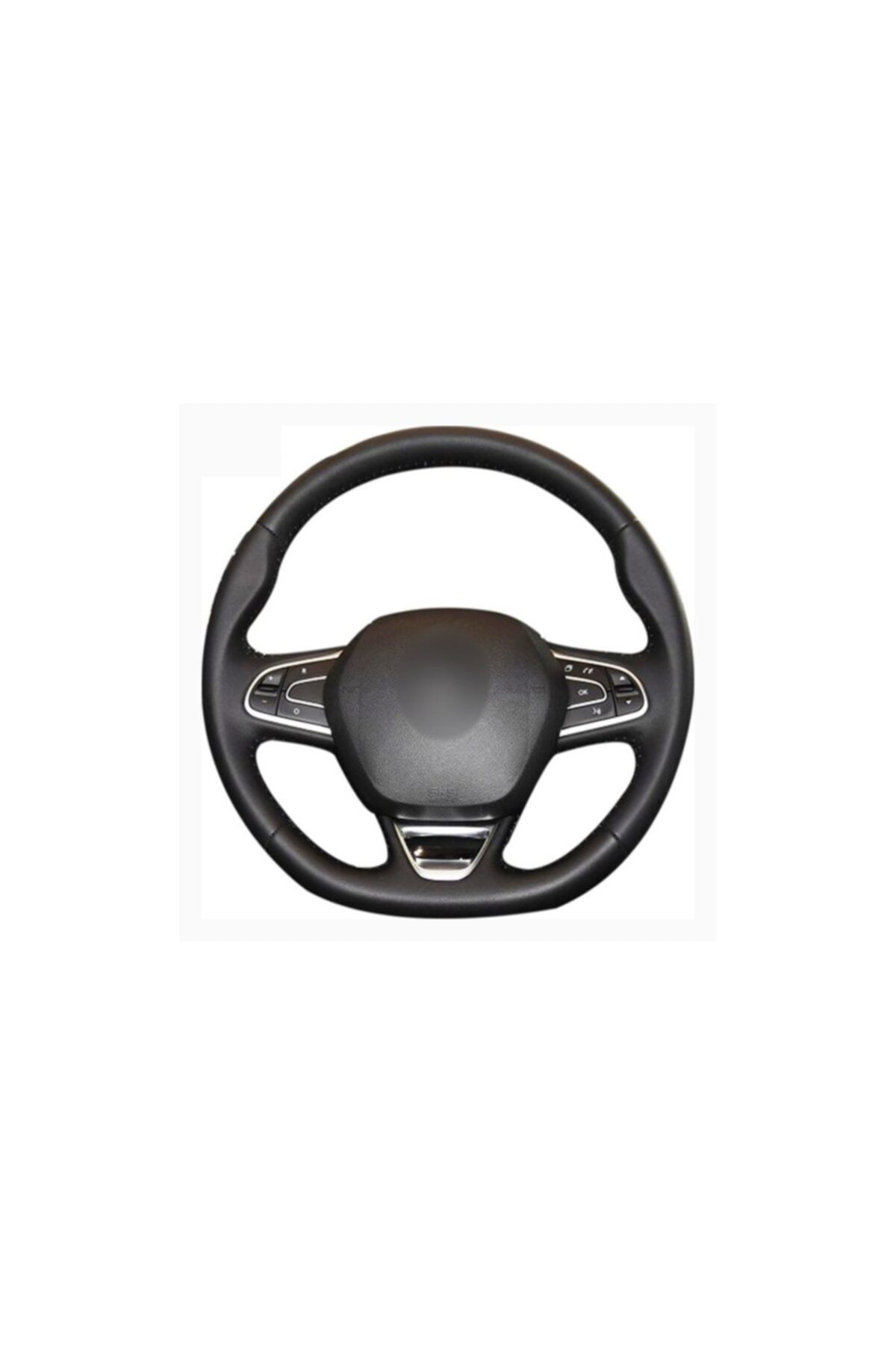 Loggia Oto Renault Kadjar Araca Özel Dikişli Deri Direksiyon Kılıfı