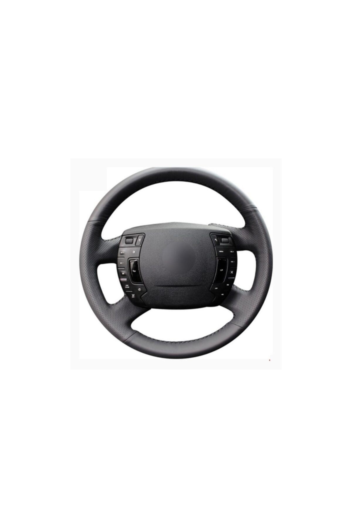 Loggia Oto Citroen C5 2008-17 Araca Özel Dikişli Deri Direksiyon Kılıfı