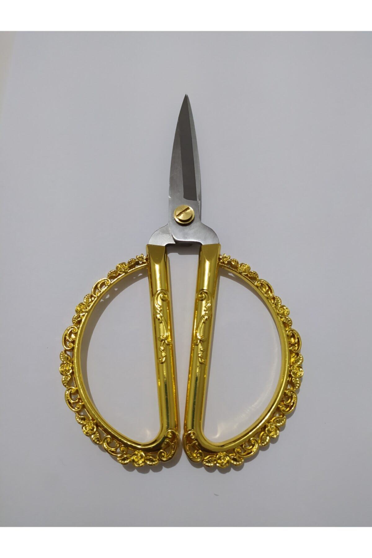 MİYA Vintage Makas No:b01 Gold 16 Cm