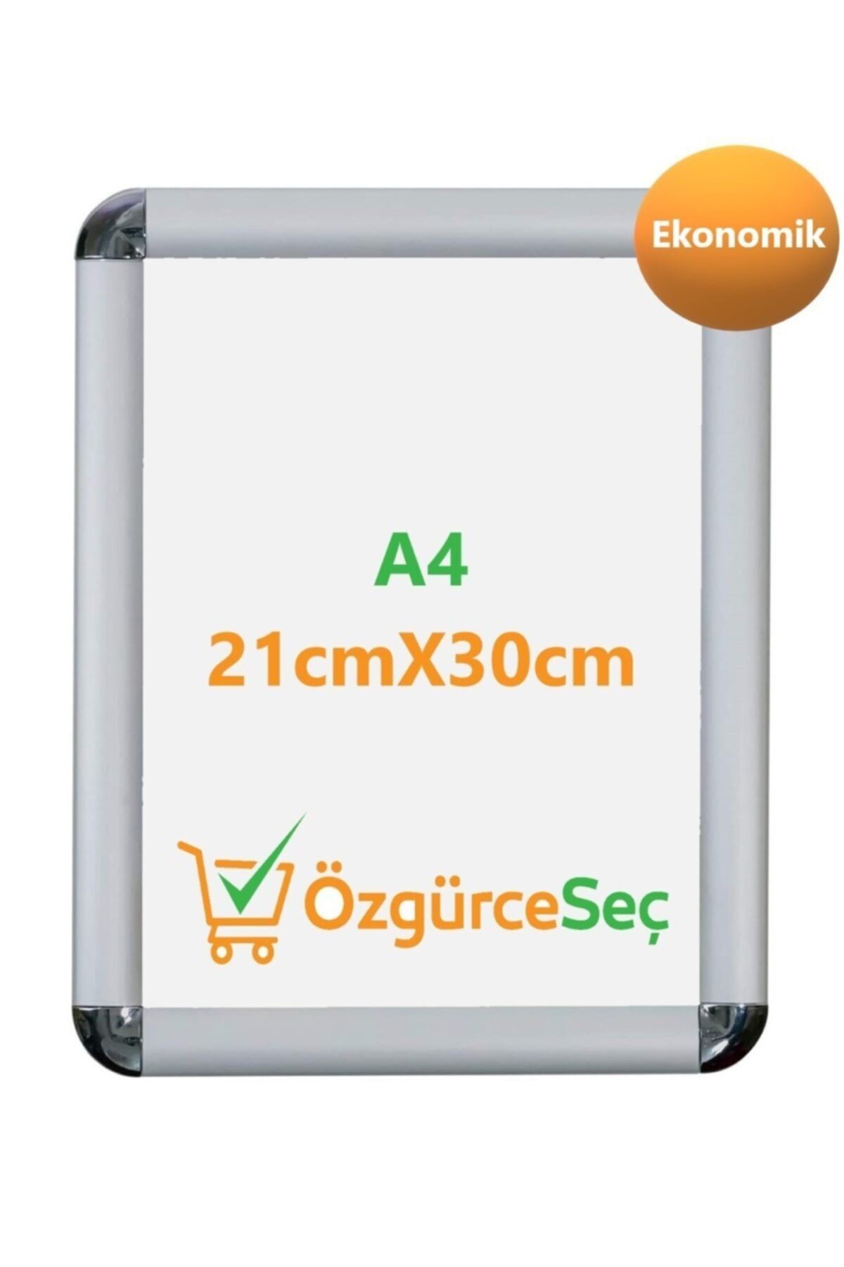 ÖzgürceSeç A4 Açılır Kapanır Rondo Çerçeve 21cm X 30cm