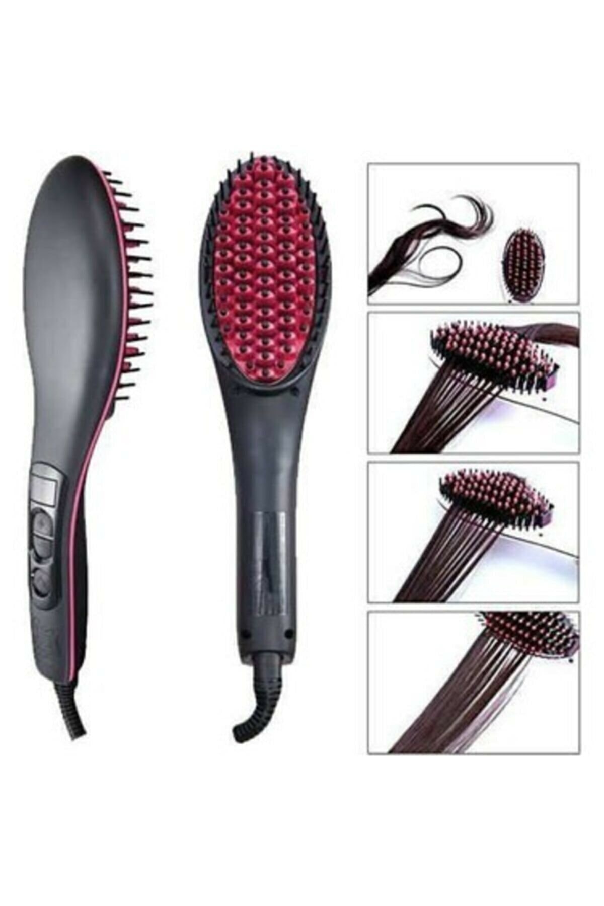 Amasra Dijital Göstergeli, Elektrikli Saç Düzleştirici Tarak & Fast Hair Straightener
