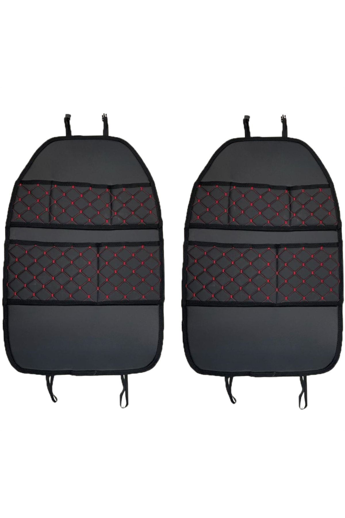 caraks Vw Bora 1998-2004 Arası Oto Koltuk Arkası Organizer Suni Deri 2 Adet 017