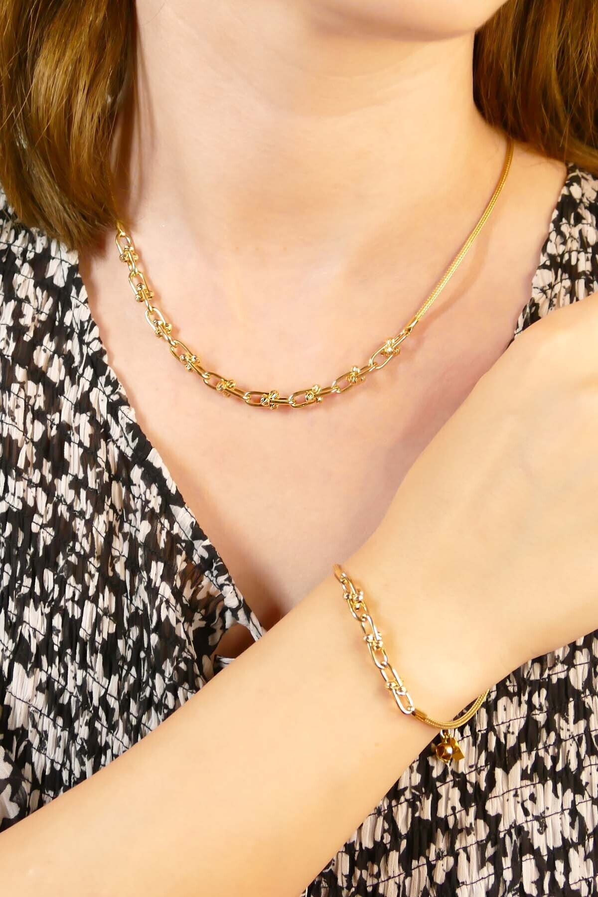 Mücevheravm Italyan Model Altın Set