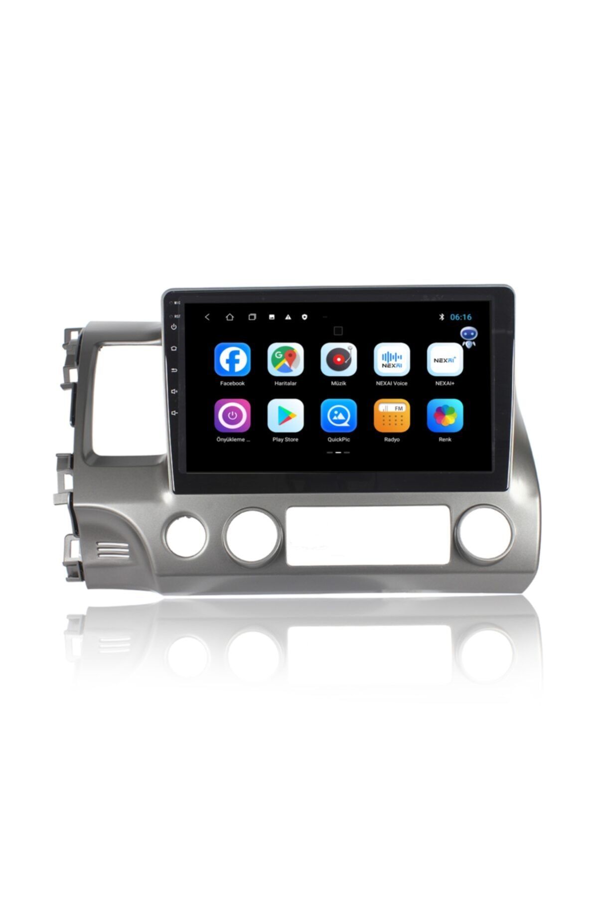 My Way Honda Civic Fd6 Android 11 Sesli Komut Multimedya Ekran Oem Tk-034