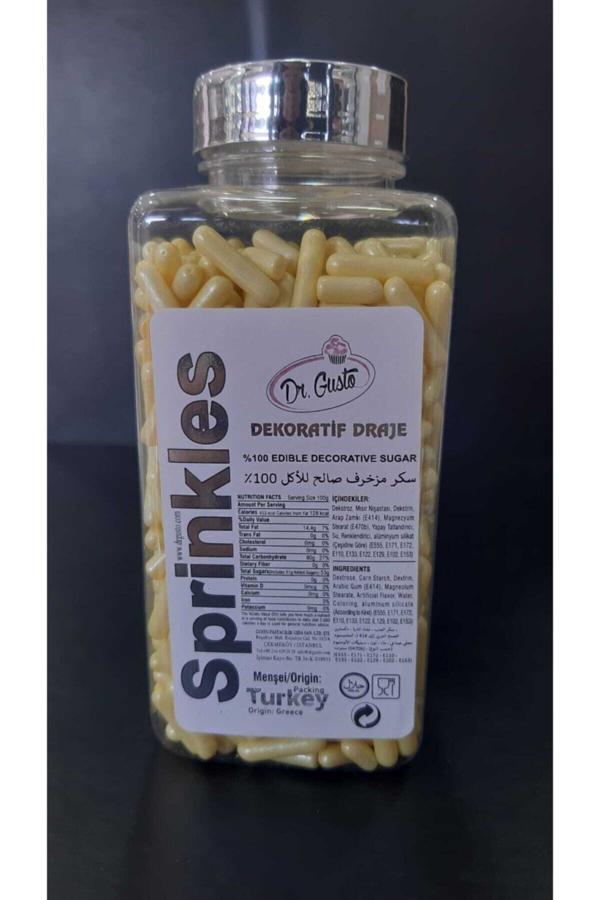 Dr. Gusto Dr Gusto Soft Sarı Çubuk Şeker 250gr