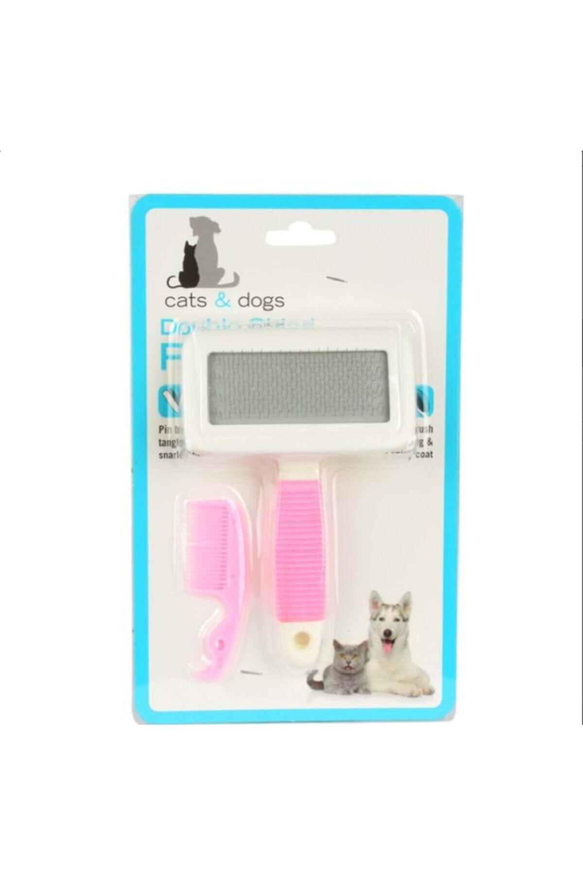 Flip Ince Uçlu Kedi Köpek Tarağı Büyük