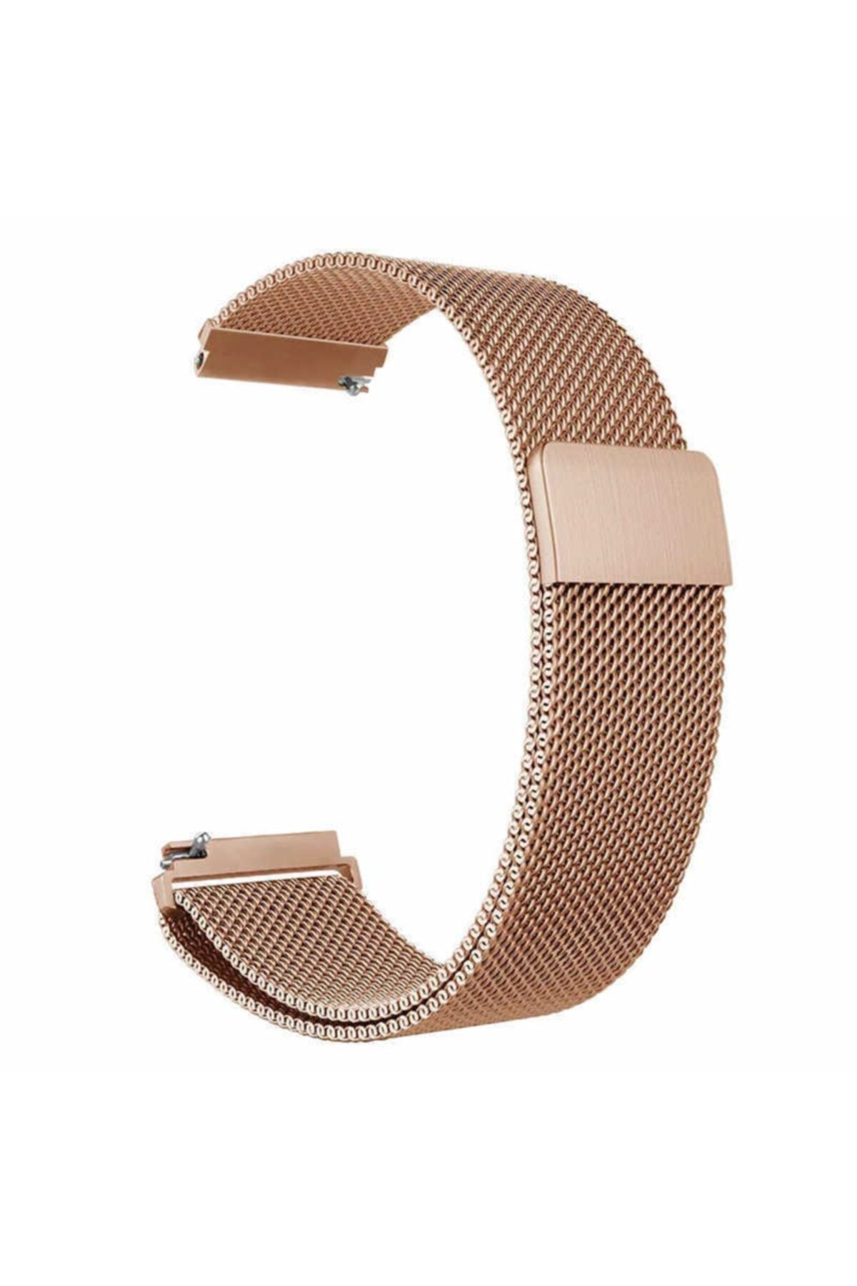 Samsung Galaxy Watch Active 2 Kordon 40mm (20mm) Mıknatıslı Metal Işlemeli Metal Krd-12 Model