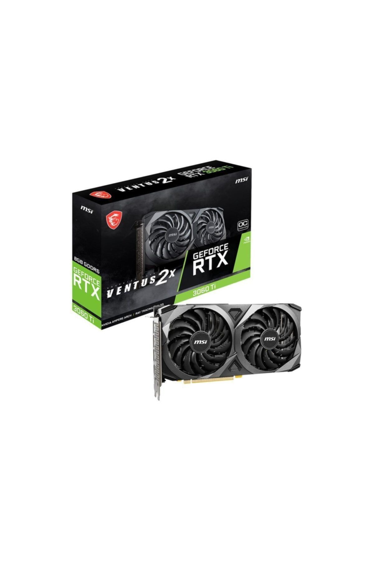 MSI Geforce Rtx 3060 Tı Ventus 2x 8g Ocv1 Lhr