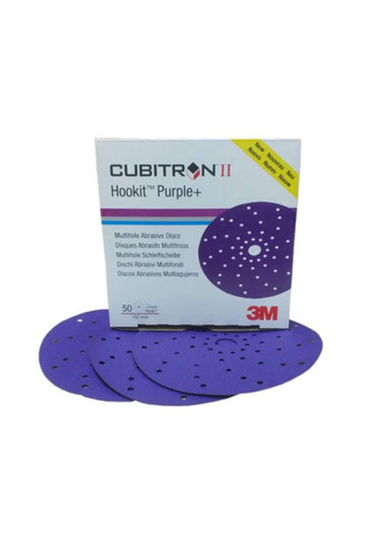 3M Cubitron Disk Zımpara P180 Kum 150mm 50 Adet