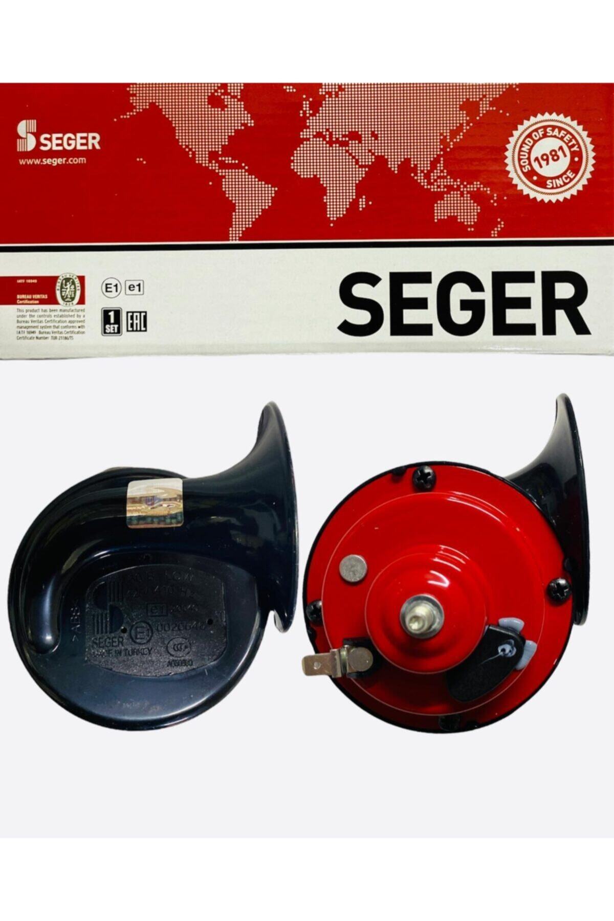 Seger 12v Dadat Korna Tek Fişli Salyangoz Tipi Takım