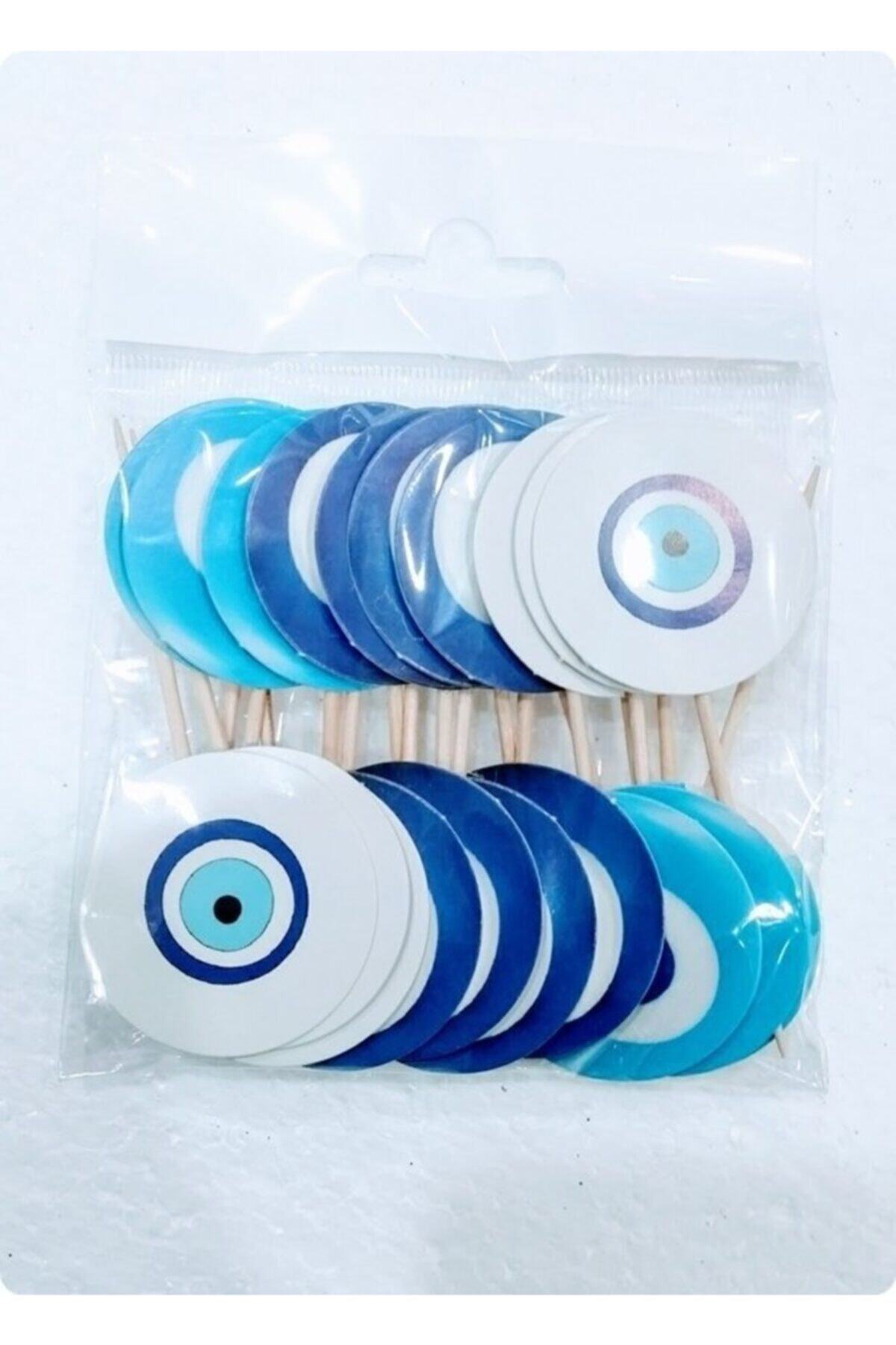 Perrla Shop Nazar Boncuklu Süsleme Kürdanı