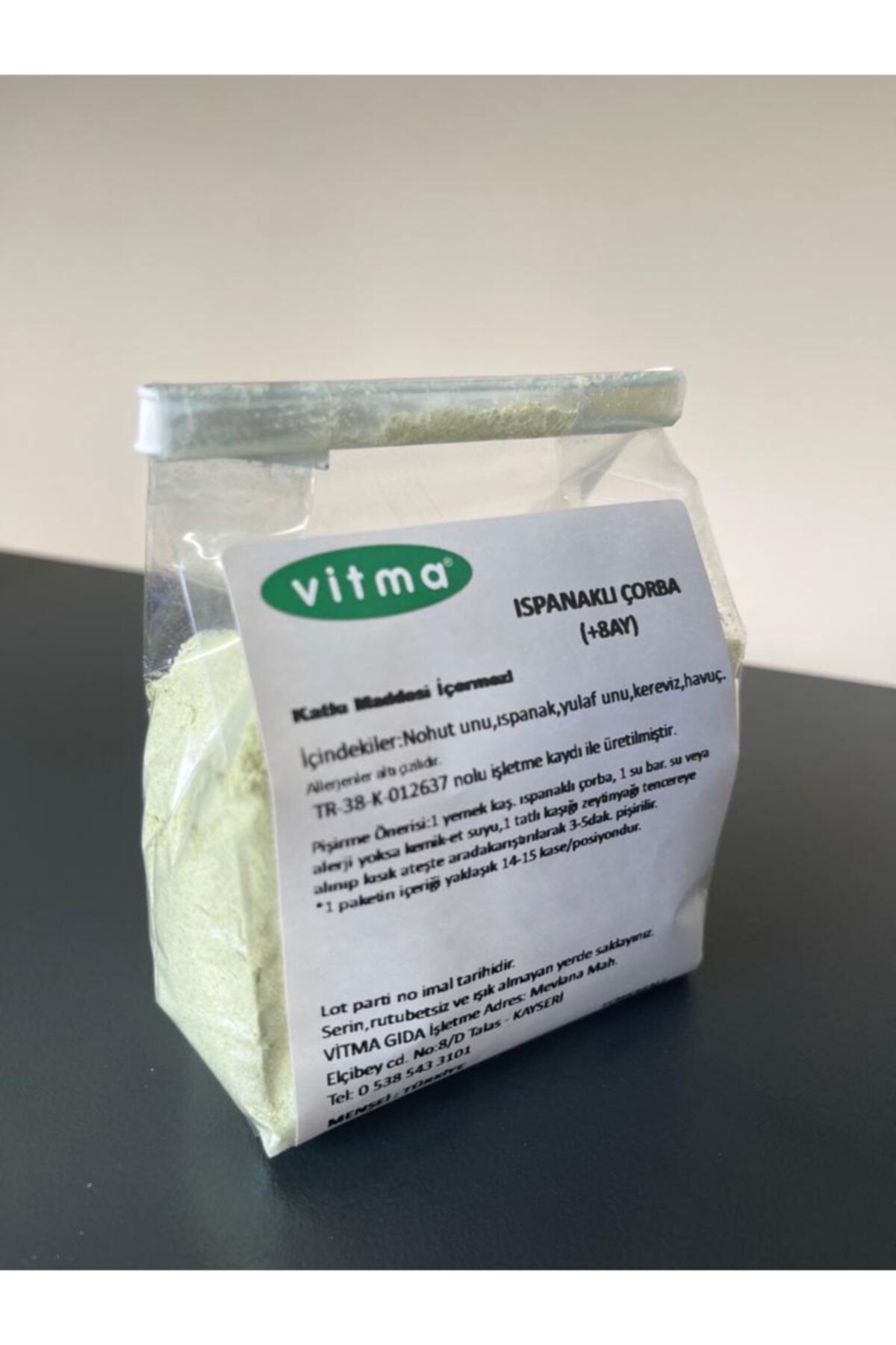Vitma Ispanaklı Çorba