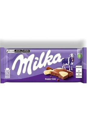 Happycows Benekli Sütlü Tablet Çikolata 100 gr Image 0