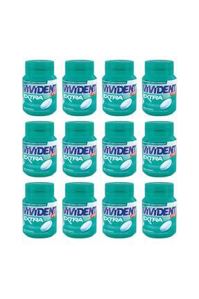 XYLIT Extra Nane Aromalı Şekersiz Tatlandırıcılı Draje Sakız 63 g X 12 Adet Image 0