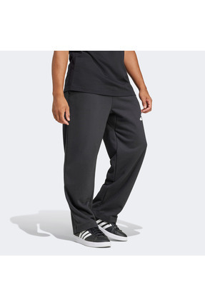 Essentials Wide Leg 3 Bar Logo Erkek Siyah Eşofman Altı Image 1