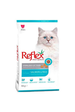 Sterilised Salmon Rice Yetişkin Kedi Maması 10 Kg Image 0