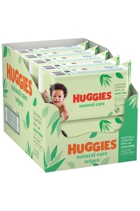Natural Care Yenidoğan Islak Bebek Havlusu 10x56 Yaprak Image 0
