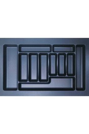 Hırdavat 74,5cm X 48,5cm Çekmece Içi Kaşıklık Antrasit (68,5X40 CM'E KADAR KESİLEBİLİR) Image 0