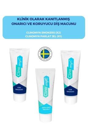 Smokers 75ml X 2 Temizle Parlat Diş Beyazlatan Ve Parlatan Fresh Jel Diş Macunu 75ml Image 0