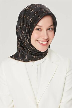 Nostalji Serisi Twill İpek Eşarp 8555D-11 Image 0
