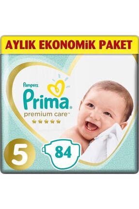 Bebek Bezi Premium Care 5no 84 Adet Image 0