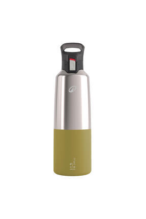 Quechua Outdoor Paslanmaz Çelik Termos - 1 L - Pratik Kapak - Haki - 900 Image 0